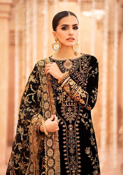 Aik Atelier | Zardozi Velvet 23 | 02 -  Aik Atelier Formal - Original Designer Dress - House of Maryam