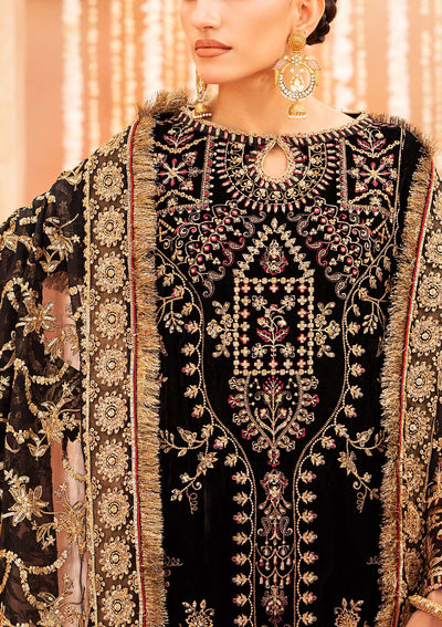 Aik Atelier | Zardozi Velvet 23 | 02 -  Aik Atelier Formal - Original Designer Dress - House of Maryam