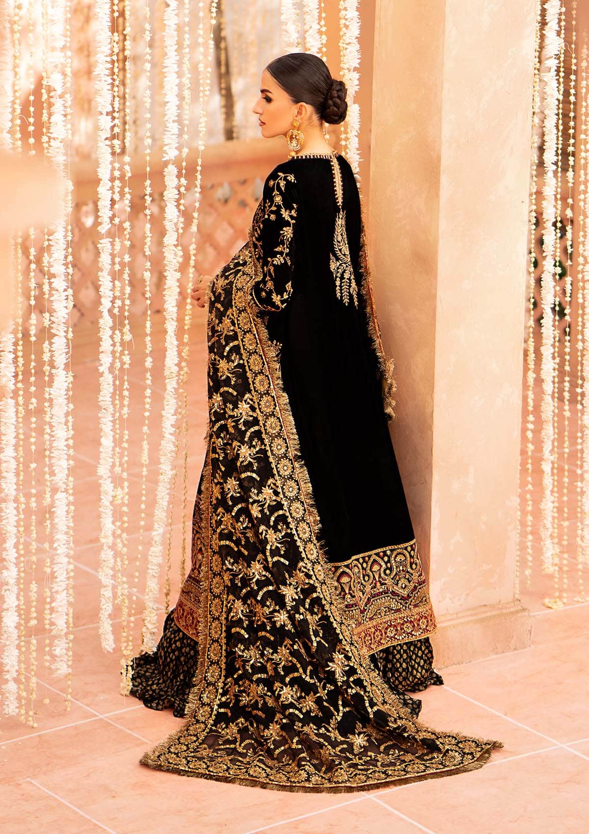 Aik Atelier | Zardozi Velvet 23 | 02 -  Aik Atelier Formal - Original Designer Dress - House of Maryam