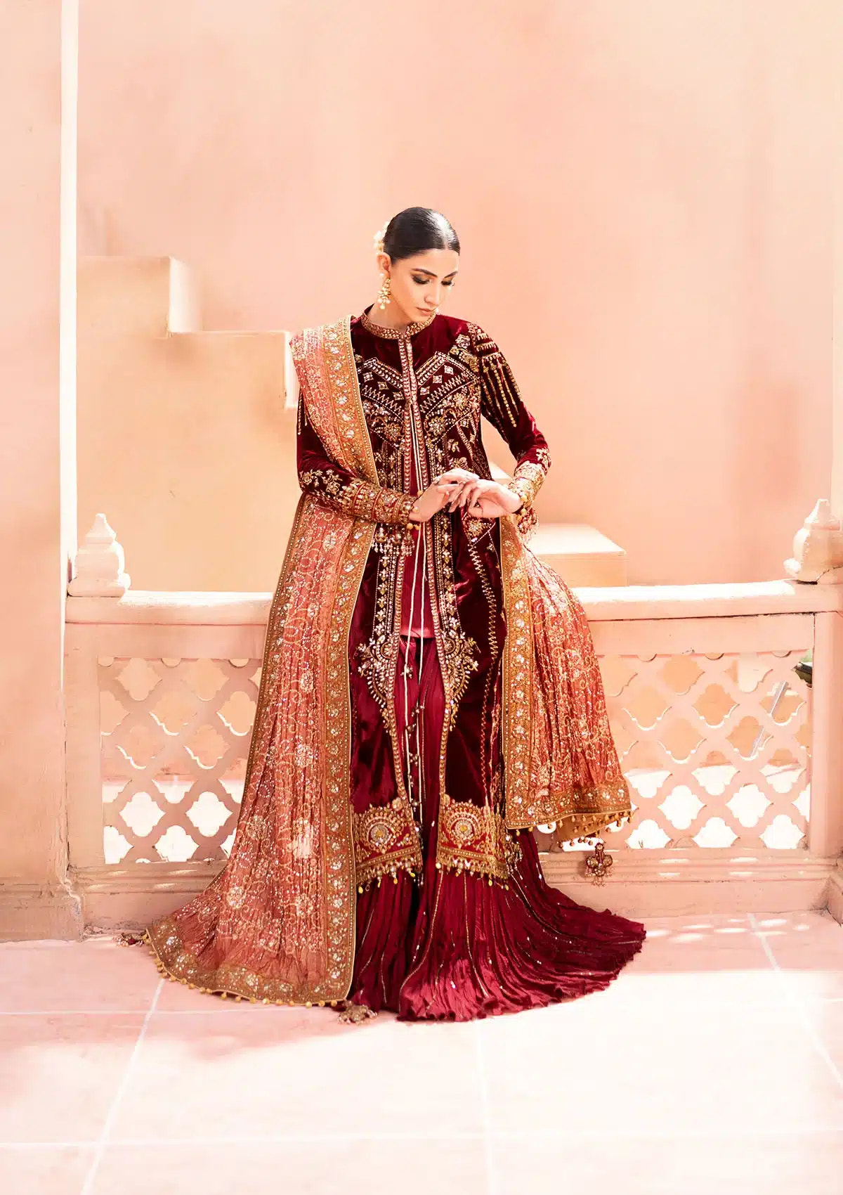 Aik Atelier | Zardozi Velvet 23 | 03 -  Aik Atelier Formal - Original Designer Dress - House of Maryam