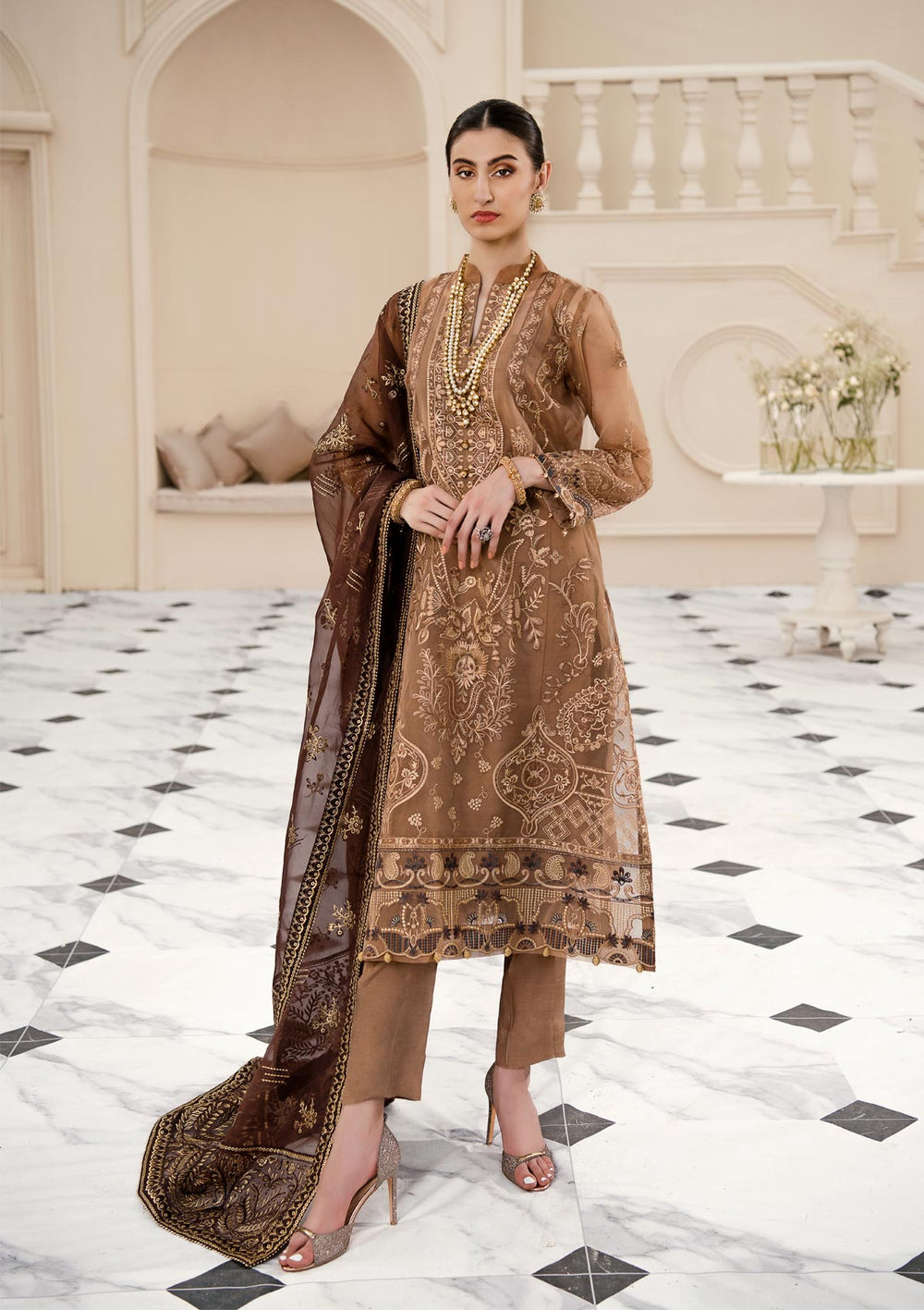 Aik Atelier | Formals Collection | LUMIERE - LOOK 04 -  Aik Atelier Formal - Original Designer Dress - House of Maryam