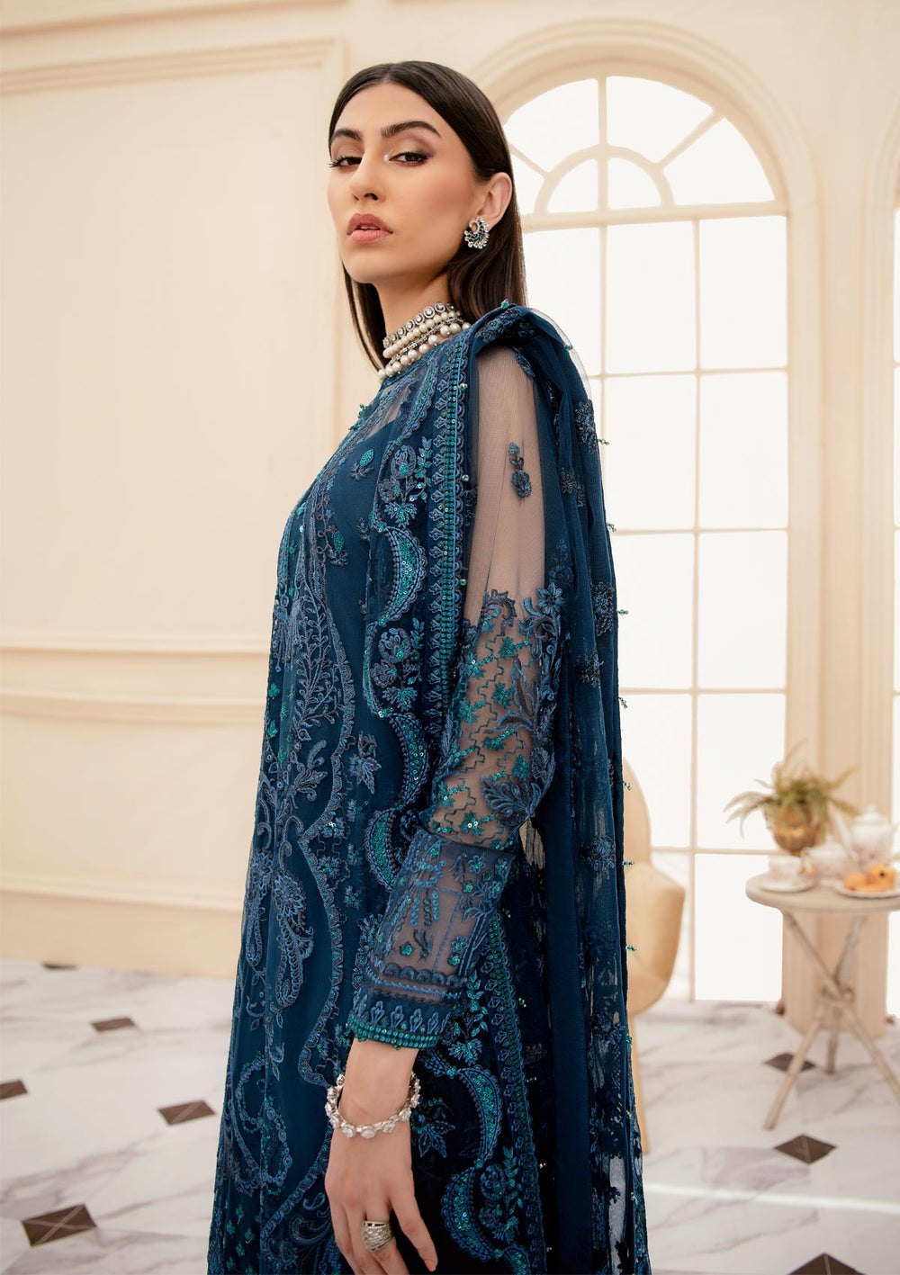 Aik Atelier | Formals Collection | LUMIERE - LOOK 07 -  Aik Atelier Formal - Original Designer Dress - House of Maryam