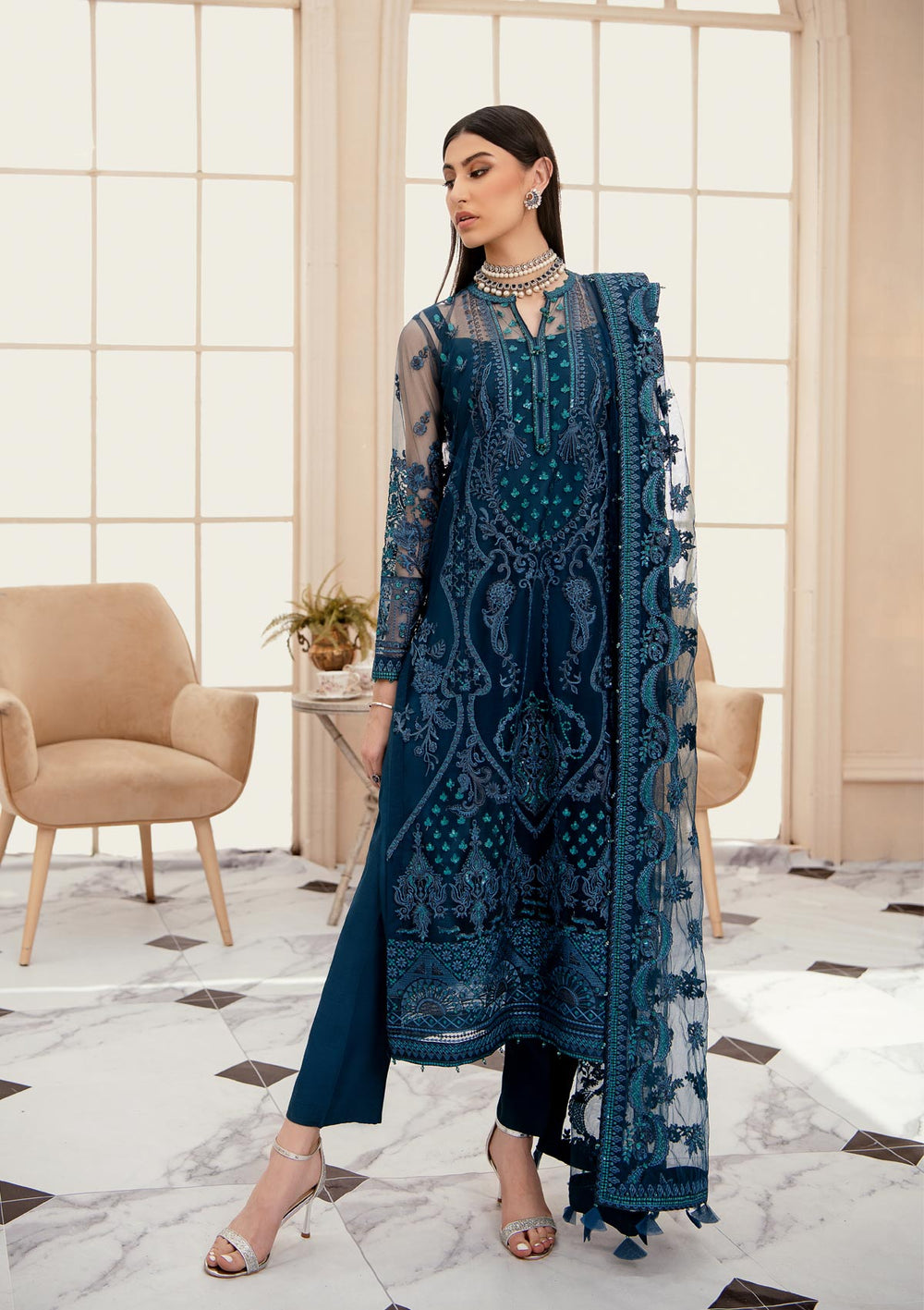Aik Atelier | Formals Collection | LUMIERE - LOOK 07 -  Aik Atelier Formal - Original Designer Dress - House of Maryam