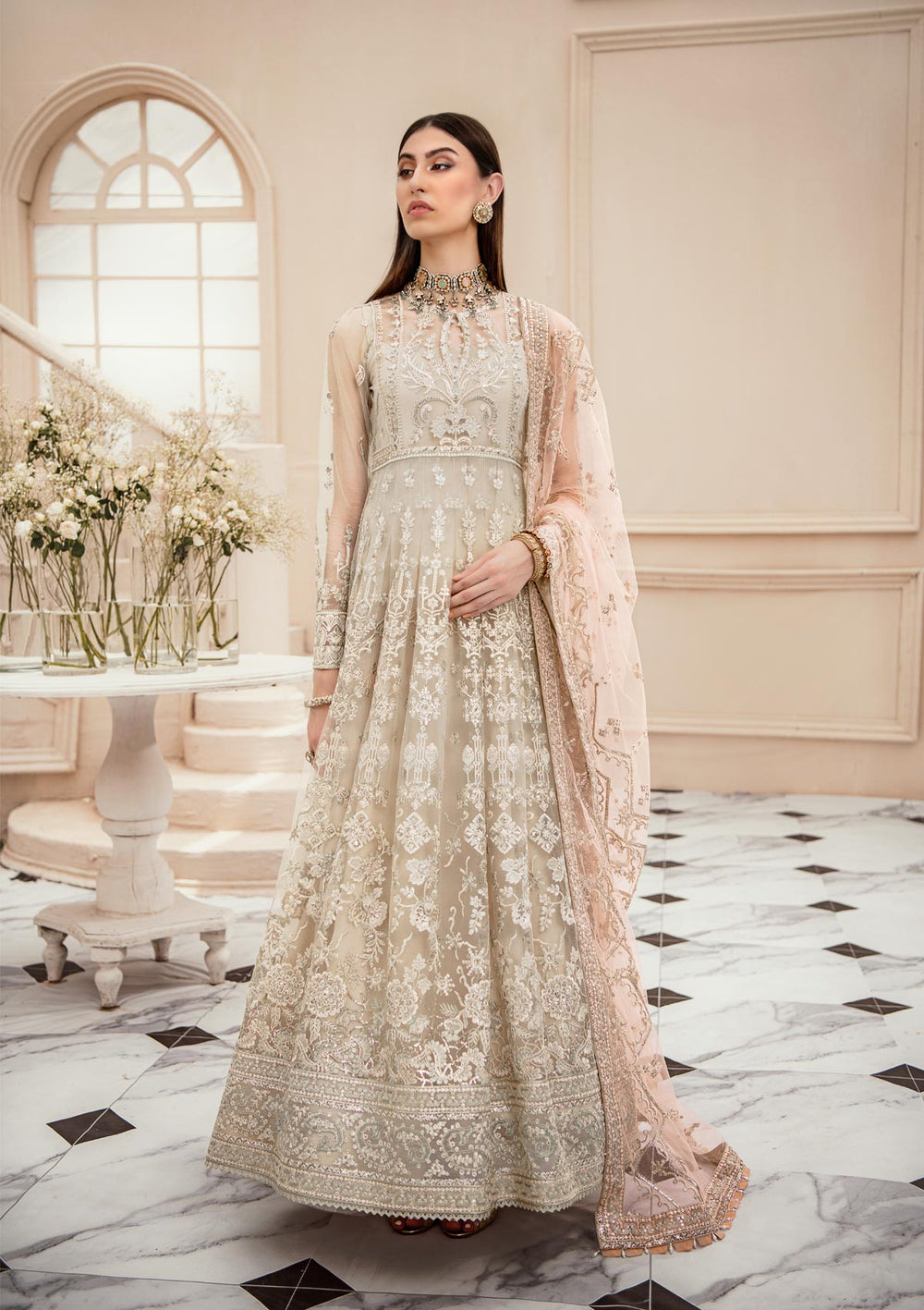 Aik Atelier | Formals Collection | LUMIERE - LOOK 09 -  Aik Atelier Formal - Original Designer Dress - House of Maryam