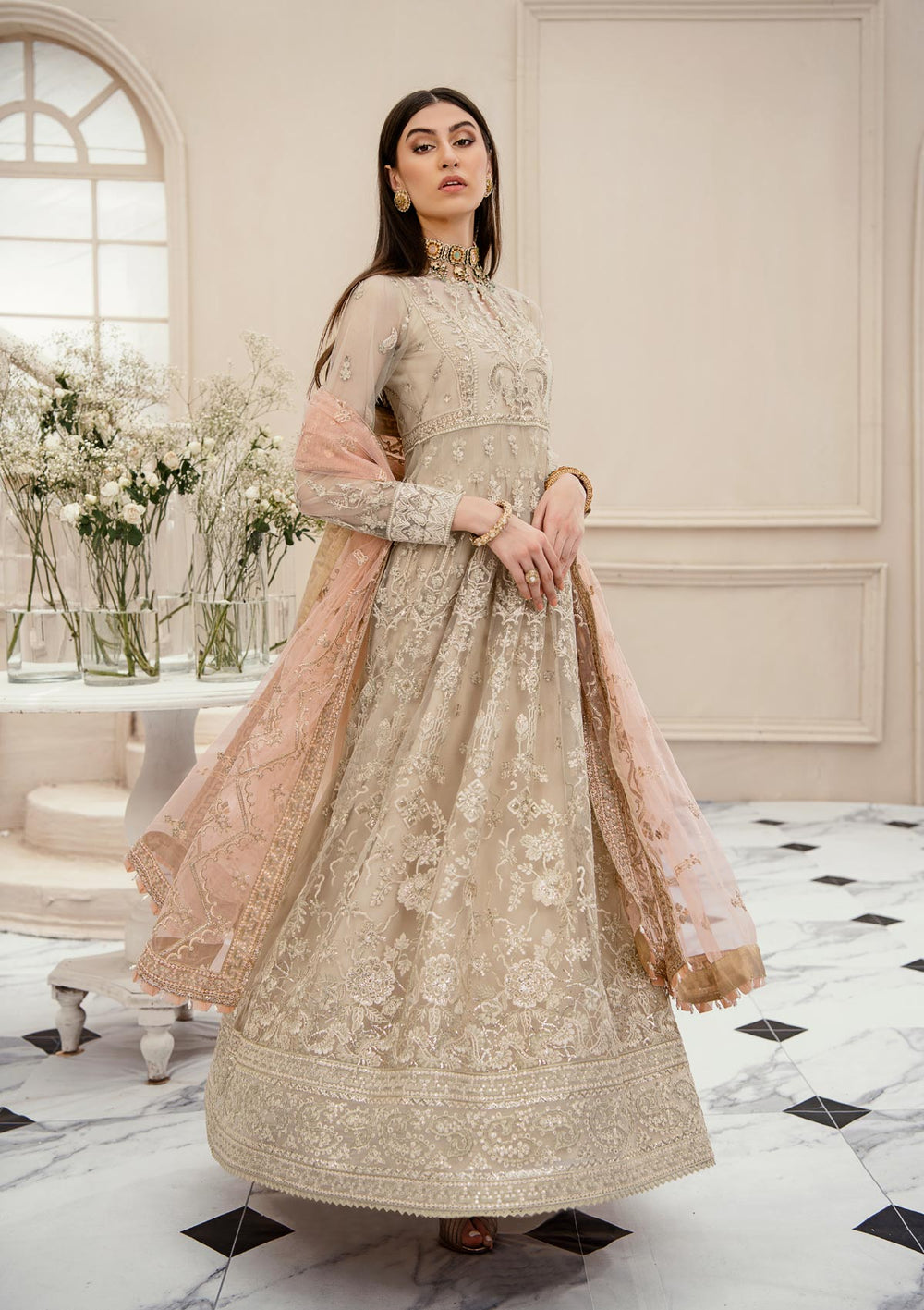 Aik Atelier | Formals Collection | LUMIERE - LOOK 09 -  Aik Atelier Formal - Original Designer Dress - House of Maryam