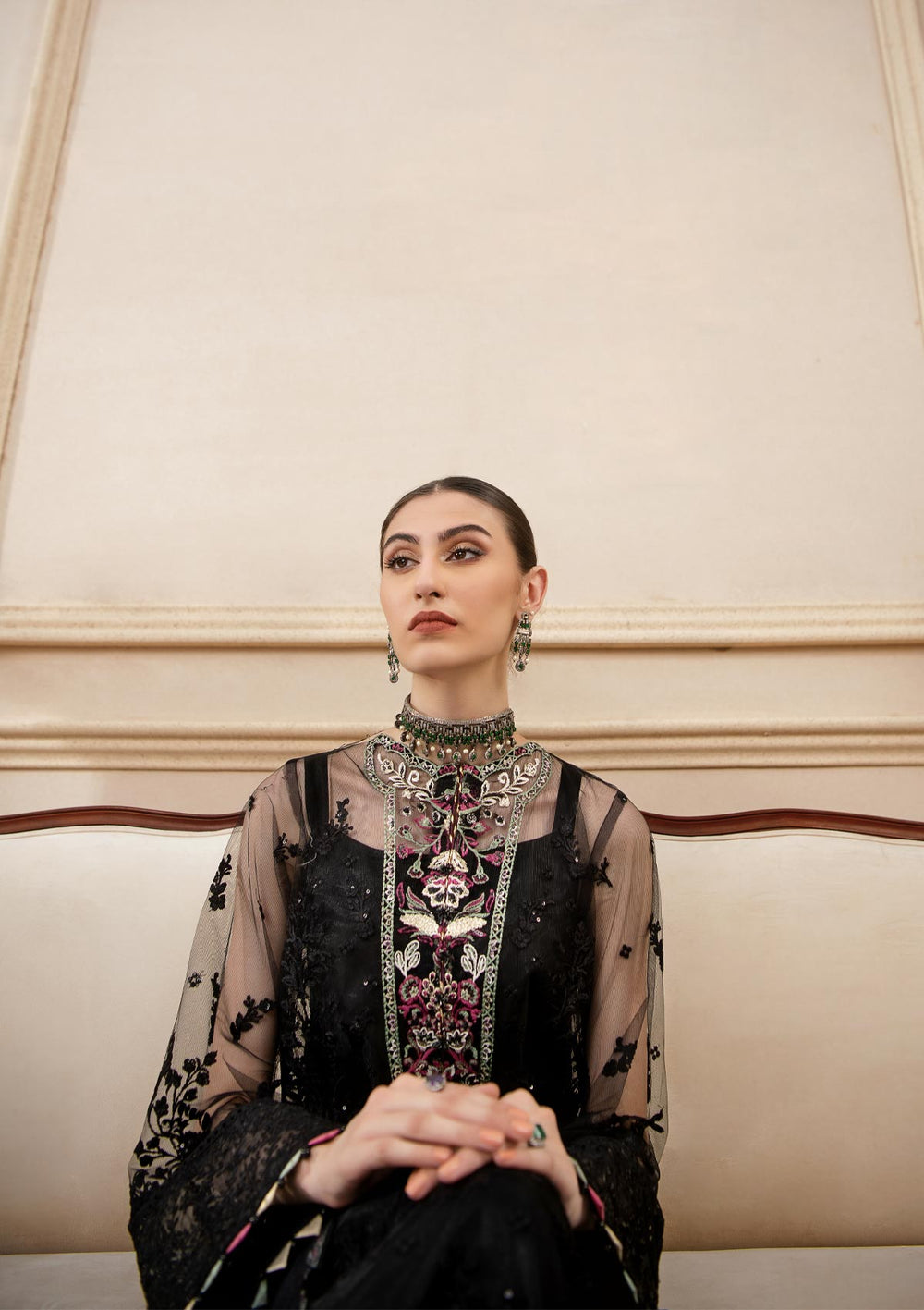 Aik Atelier | Formals Collection | LUMIERE - LOOK 02 -  Aik Atelier Formal - Original Designer Dress - House of Maryam