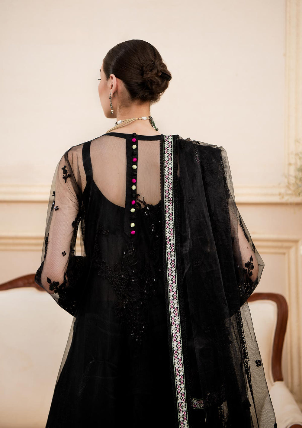 Aik Atelier | Formals Collection | LUMIERE - LOOK 02 -  Aik Atelier Formal - Original Designer Dress - House of Maryam