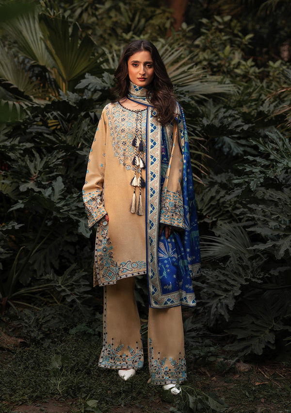 Aik Atelier Look 02 embroidered karandi suit