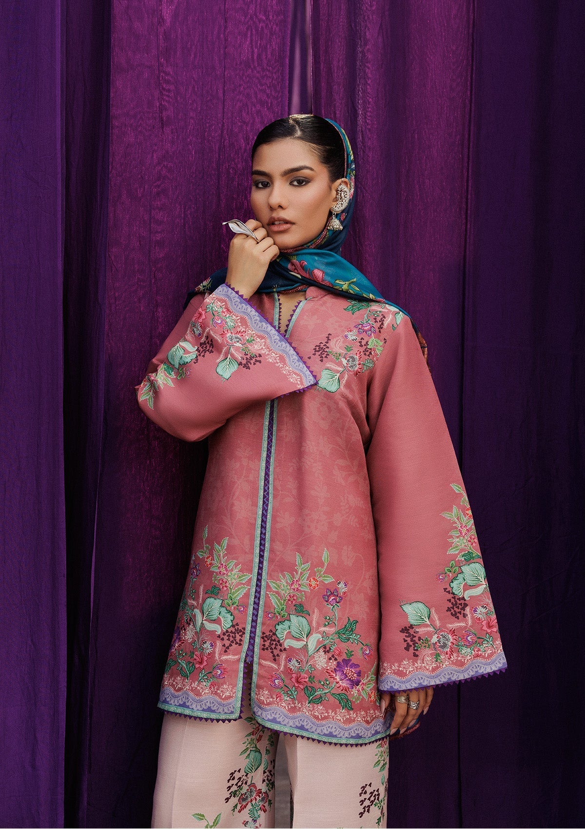 Aik Atelier | Roz Khaddar | AIK ROZ '25 D2 - LOOK 02-5