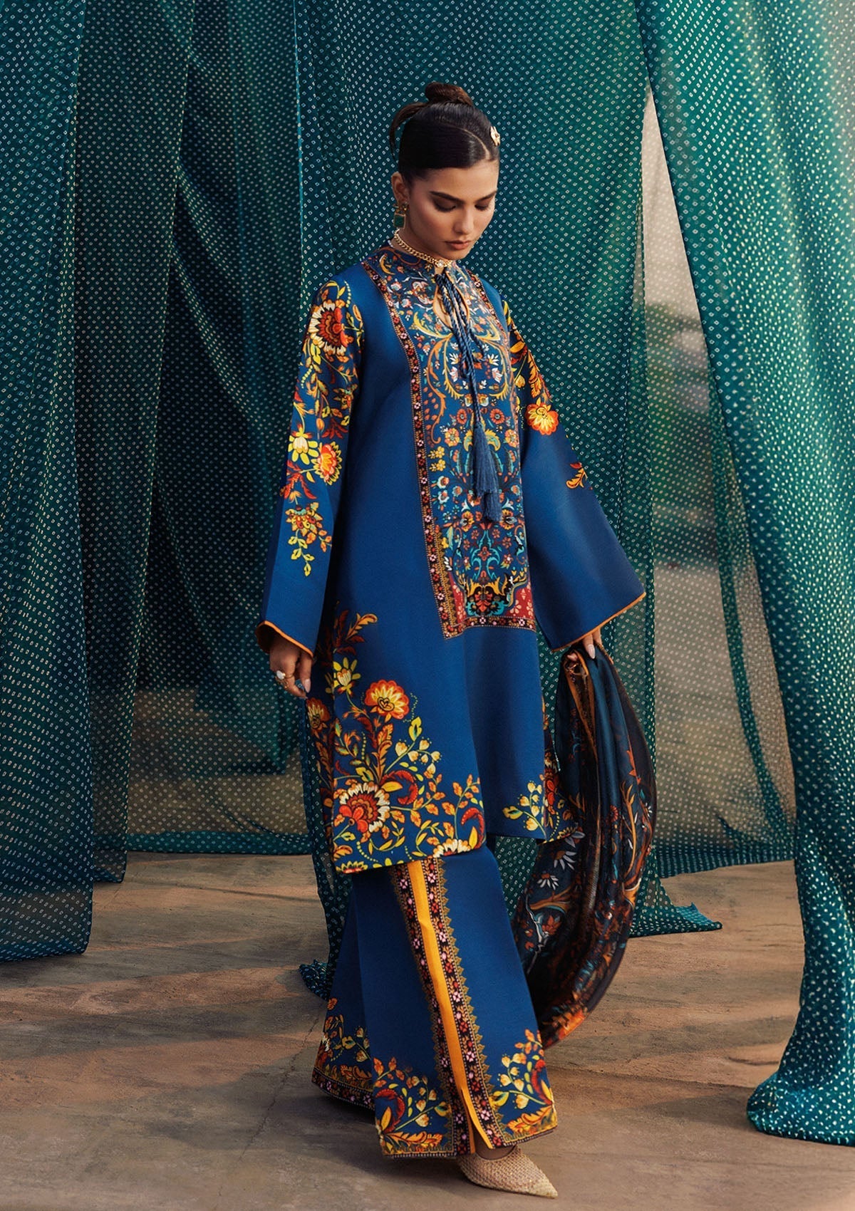 Aik Atelier | Roz Khaddar | AIK ROZ '25 D2 - Look 03, image 3