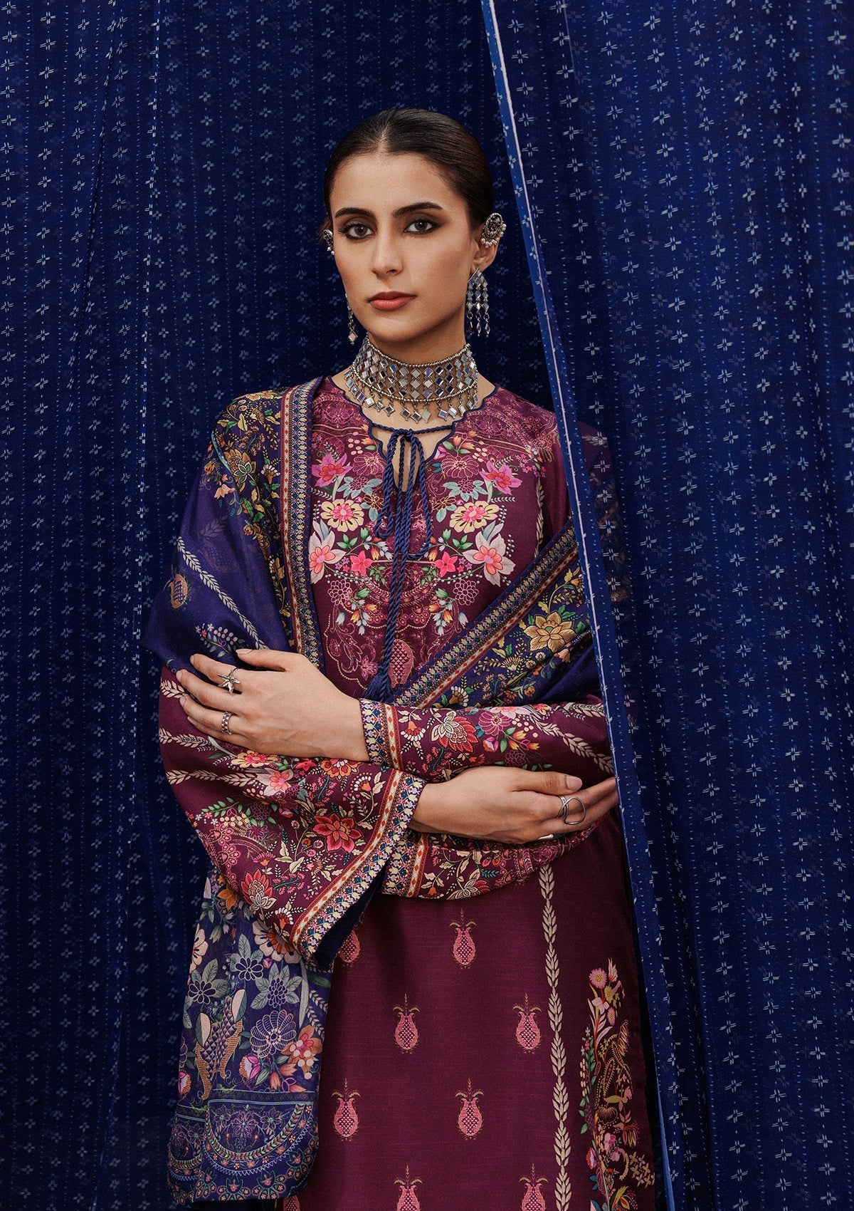 Aik Atelier | Roz Khaddar | AIK ROZ '25 D2 - LOOK 04, image 4