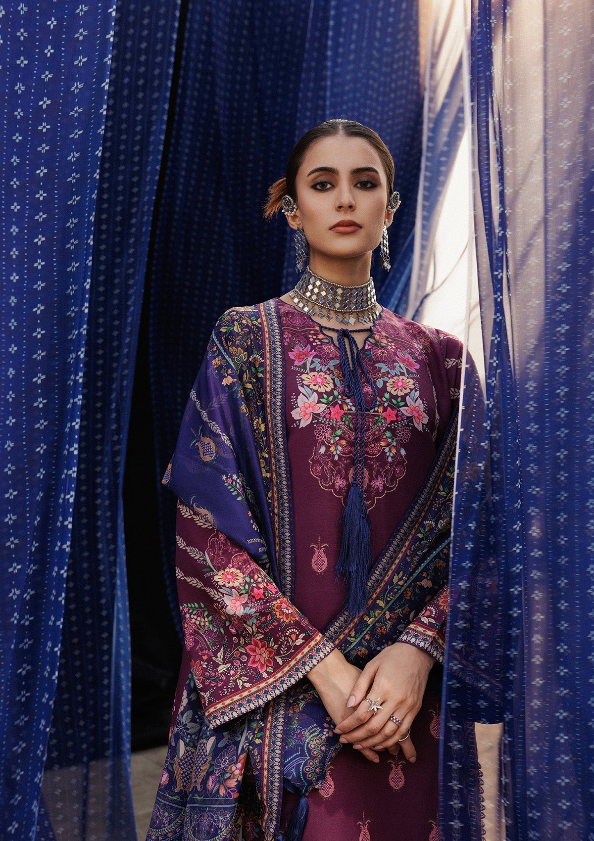Aik Atelier | Roz Khaddar | AIK ROZ '25 D2 - LOOK 04, image 5