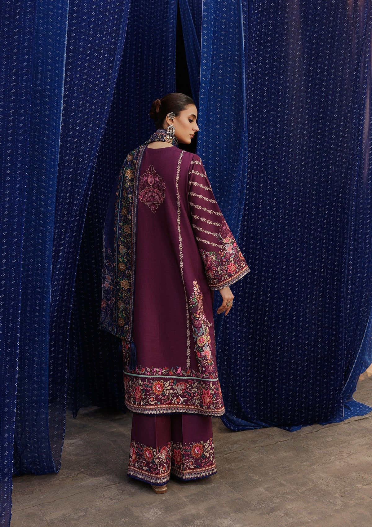 Aik Atelier | Roz Khaddar | AIK ROZ '25 D2 - LOOK 04-2