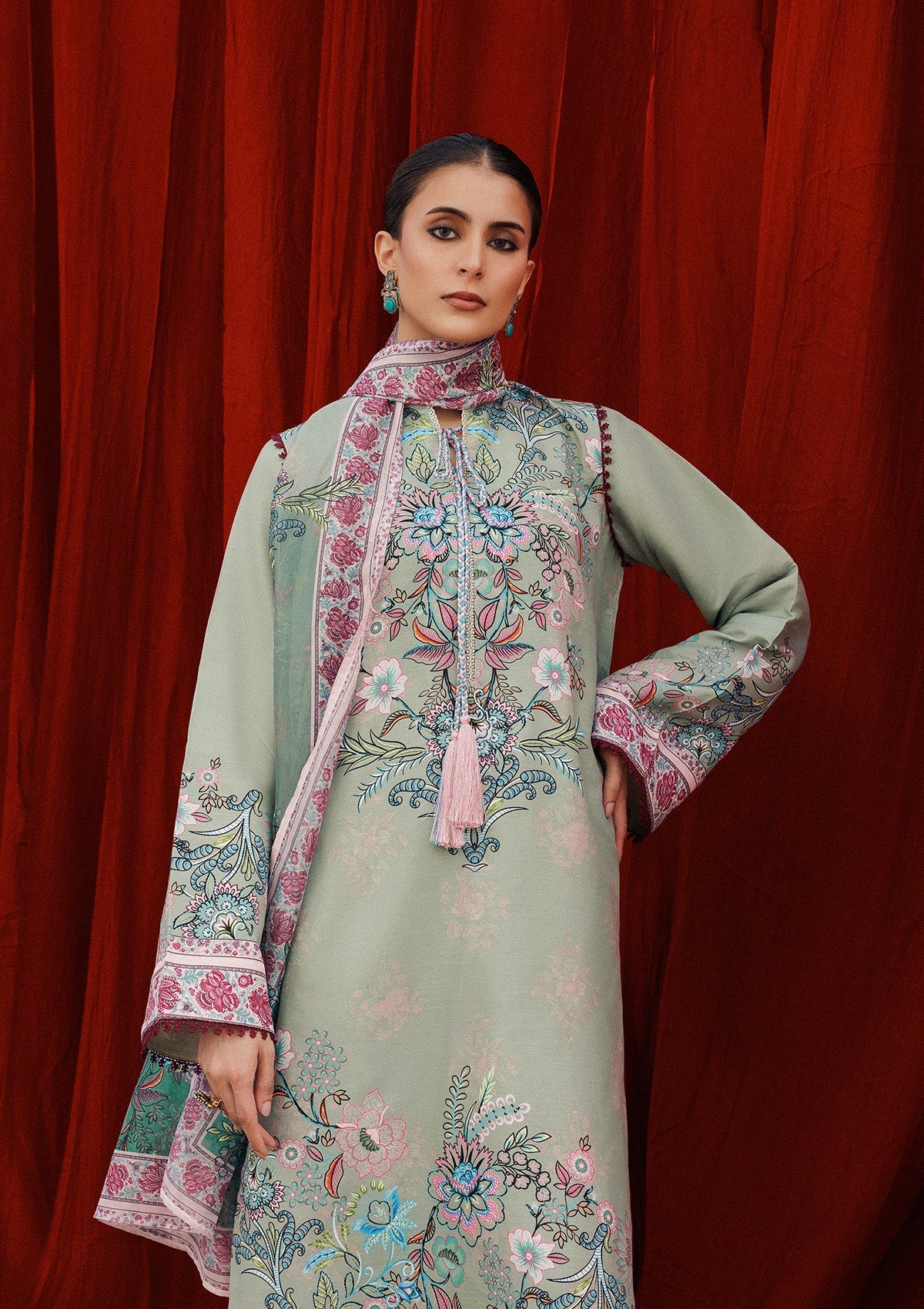 Aik Atelier | Roz Khaddar | AIK ROZ '25 D2 - Look 06, image 4