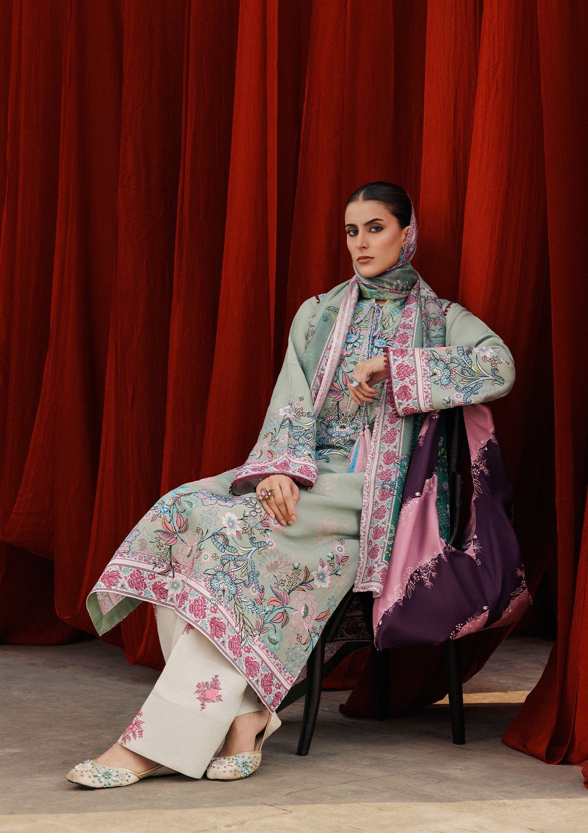 Aik Atelier | Roz Khaddar | AIK ROZ '25 D2 - Look 06, image 5