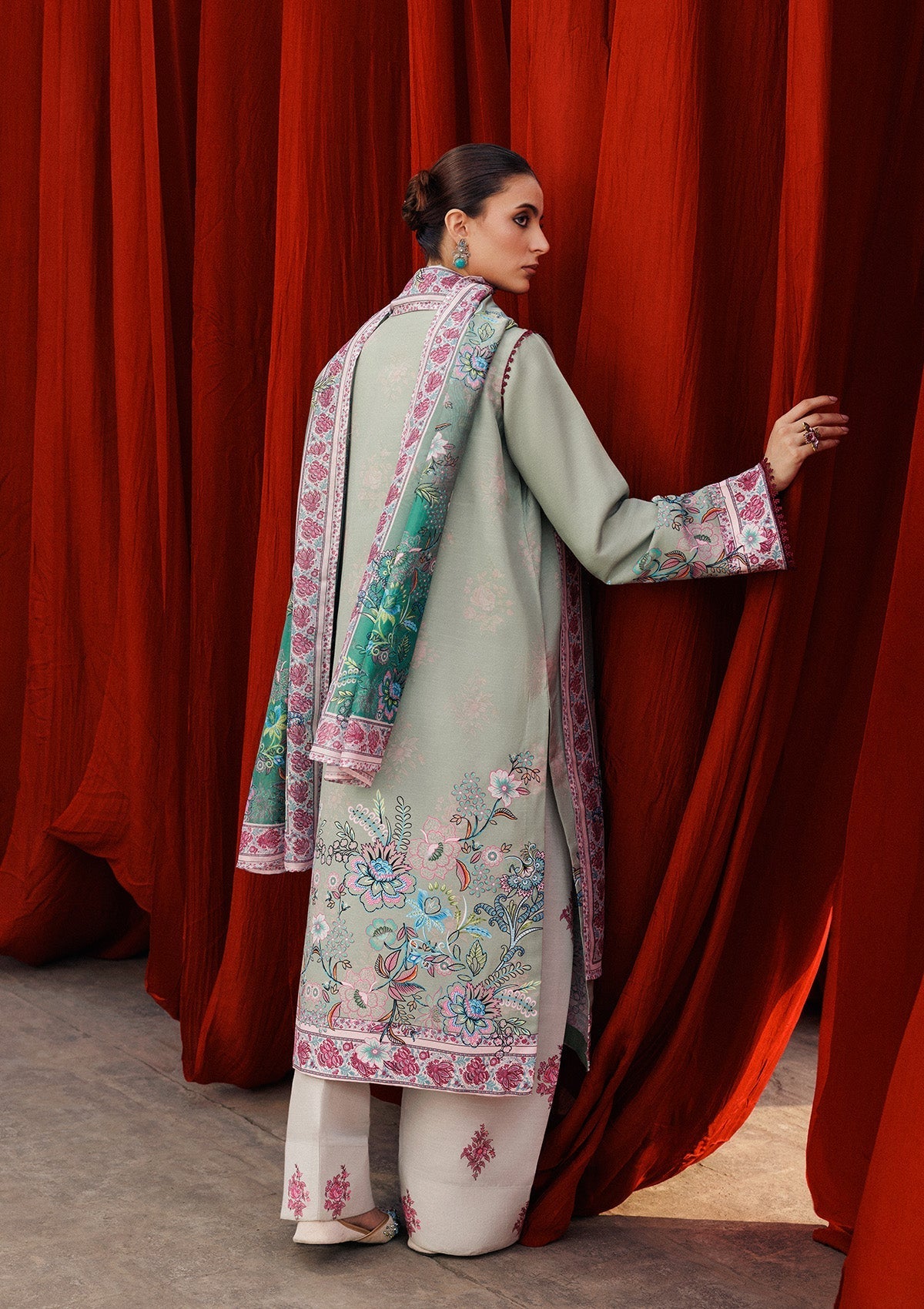 Aik Atelier | Roz Khaddar | AIK ROZ '25 D2 - LOOK 06-2
