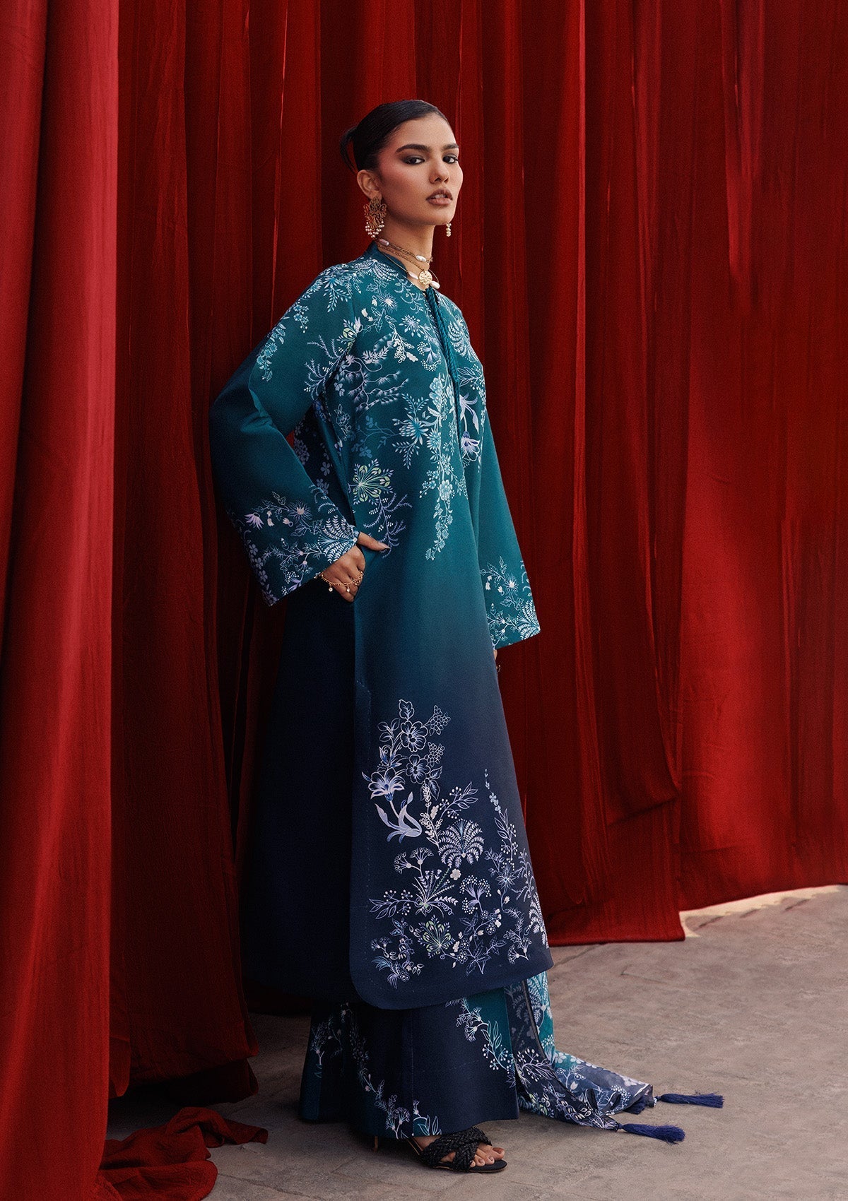 Aik Atelier | Roz Khaddar | AIK ROZ '25 D2 - LOOK 07-3