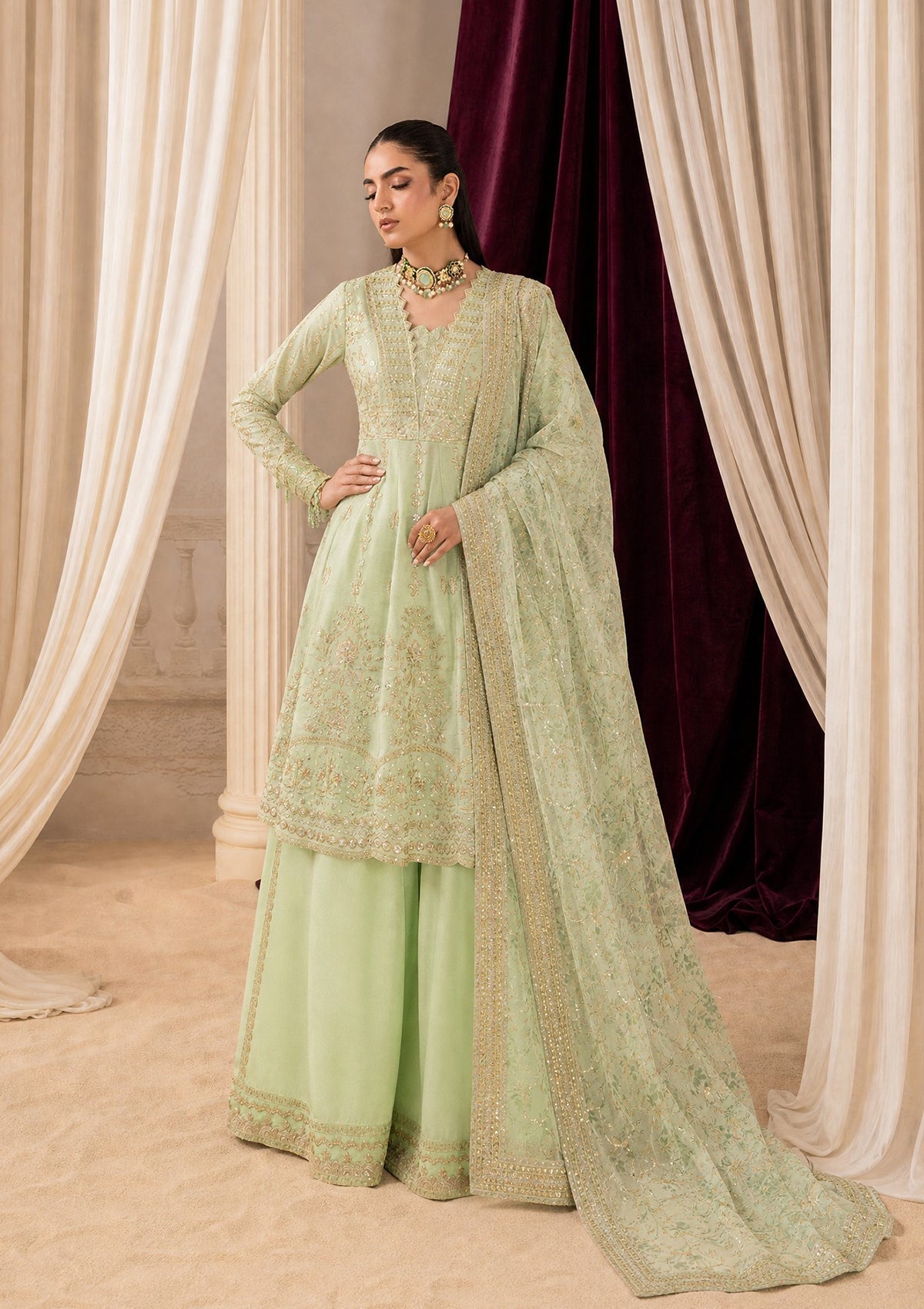 Aik Atelier | Aik Shaam '26 | AIK Shaam - Look B2601