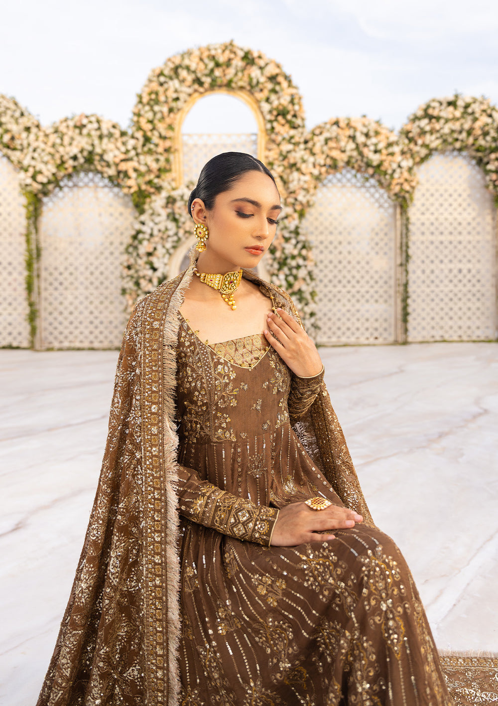 Aik Atelier | Formals Vol-1 24 | LOOK 03 -  Aik Atelier Formal - Original Designer Dress - House of Maryam