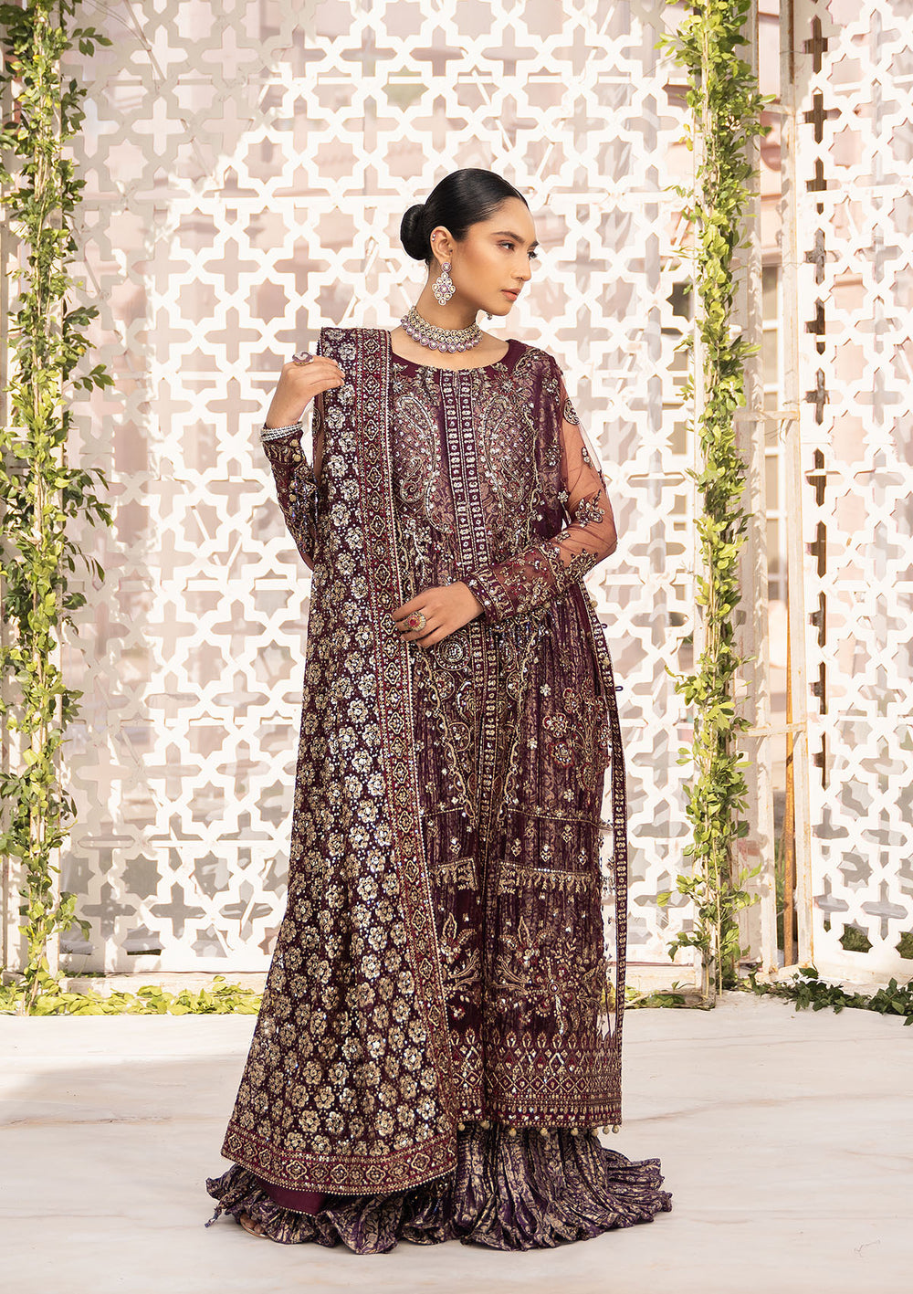 Aik Atelier | Formals Vol-1 24 | LOOK 04 by Designer Aik Atelier - House of Maryam - Pakistani Designer Ethnic Wear in {{ shop.shopifyCountryName }}