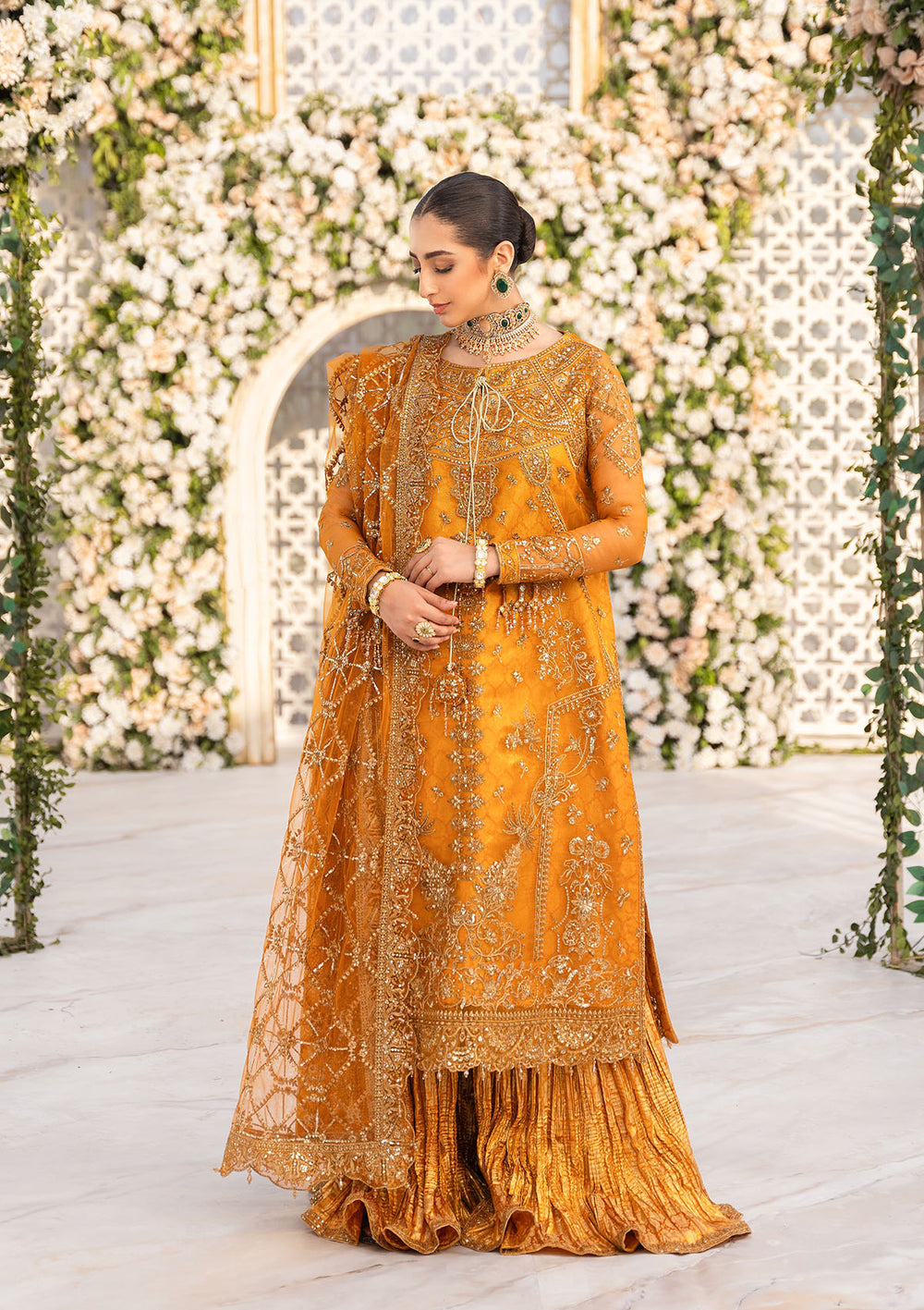 Aik Atelier | Formals Vol-1 24 | LOOK 05 -  Aik Atelier Formal - Original Designer Dress - House of Maryam