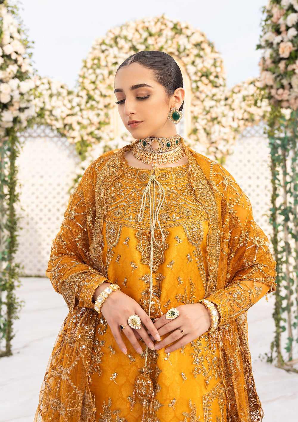 Aik Atelier | Formals Vol-1 24 | LOOK 05 -  Aik Atelier Formal - Original Designer Dress - House of Maryam