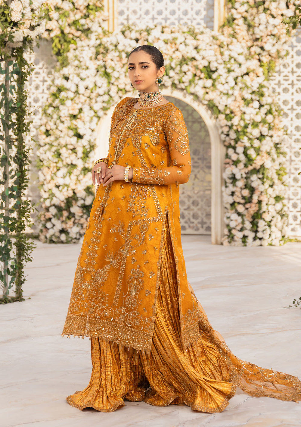 Aik Atelier | Formals Vol-1 24 | LOOK 05 -  Aik Atelier Formal - Original Designer Dress - House of Maryam