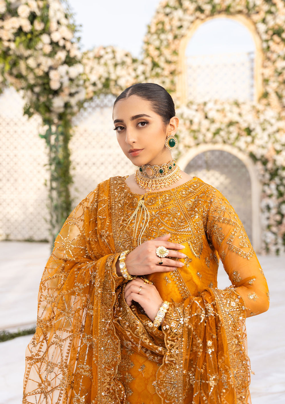 Aik Atelier | Formals Vol-1 24 | LOOK 05 -  Aik Atelier Formal - Original Designer Dress - House of Maryam