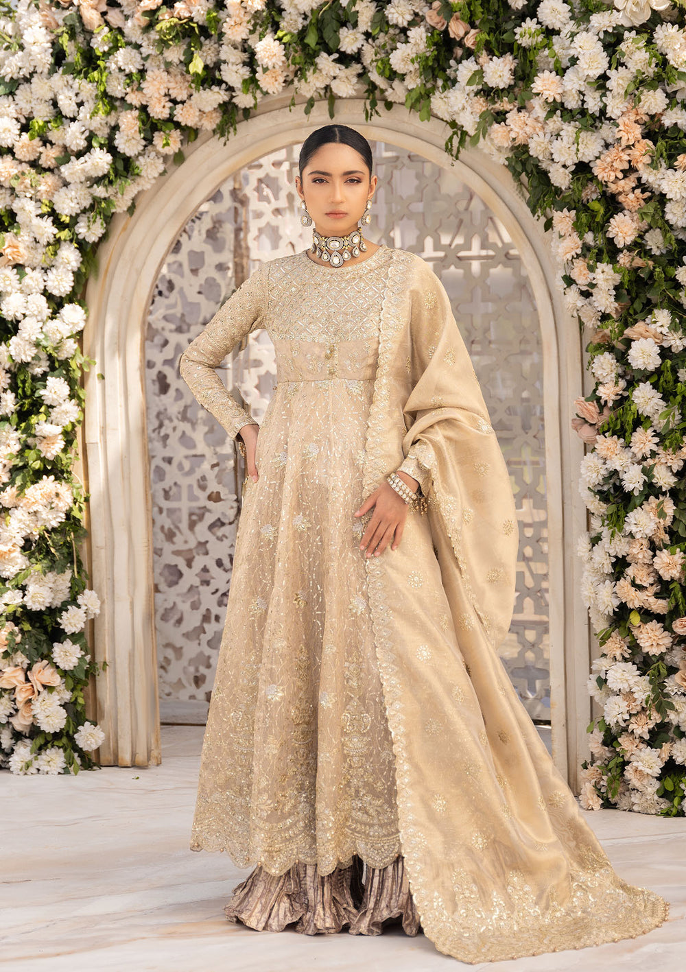 Aik Atelier | Formals Vol-1 24 | LOOK 06 -  Aik Atelier Formal - Original Designer Dress - House of Maryam