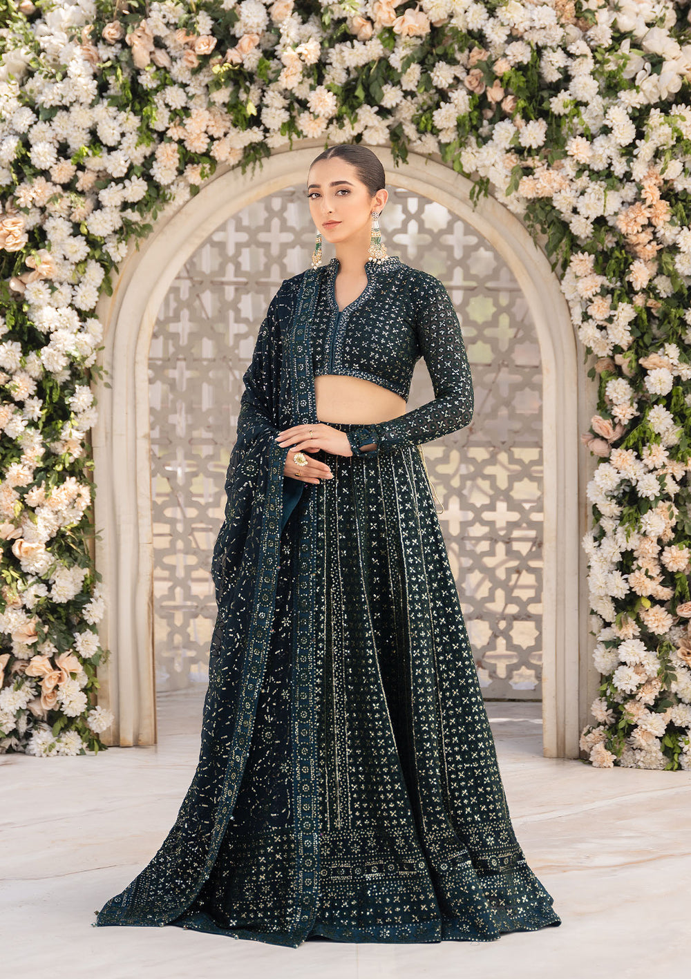 Aik Atelier | Formals Vol-1 24 | LOOK 01 -  Aik Atelier Formal - Original Designer Dress - House of Maryam