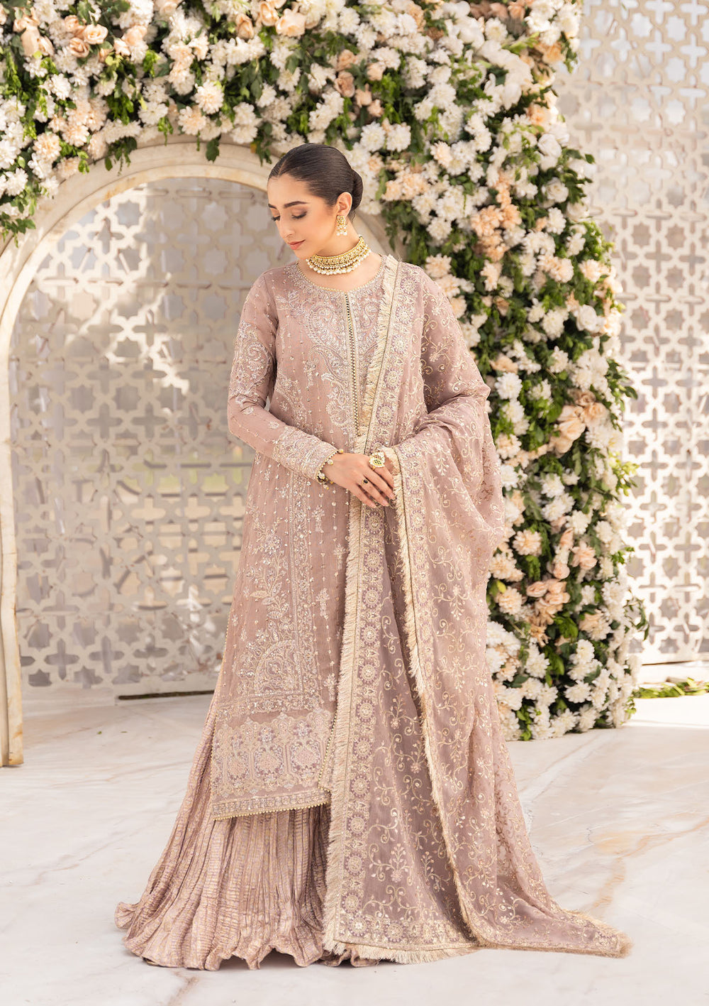 Aik Atelier | Formals Vol-1 24 | LOOK 02 -  Aik Atelier Formal - Original Designer Dress - House of Maryam