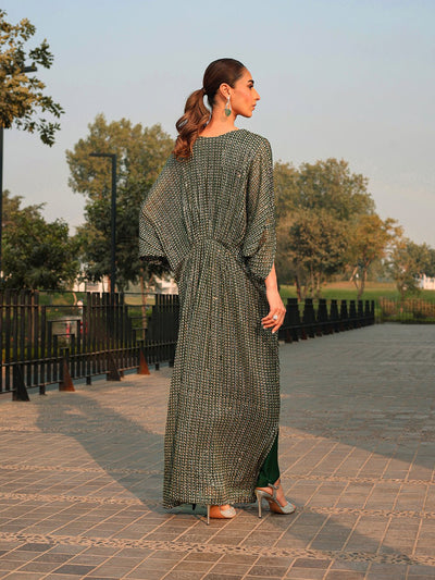 Ain | Raya Luxury Formals |AN-108 JADE-Brand:Ain-Type:Ladies Clothes-Black-Chiffon-House of Maryam- Buy in UK, USA