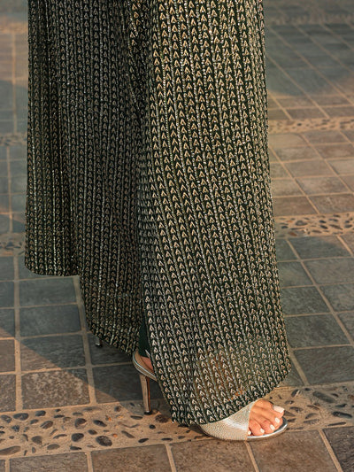 Ain | Raya Luxury Formals |AN-108 JADE-Brand:Ain-Type:Ladies Clothes-Black-Chiffon-House of Maryam- Buy in UK, USA