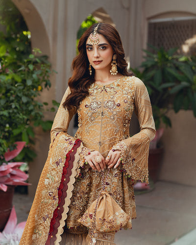 Ain | Naulakha Wedding Festive 24 |   AR-143 KESAR -  Ain Ladies Clothes - Original Designer Dress - House of Maryam
