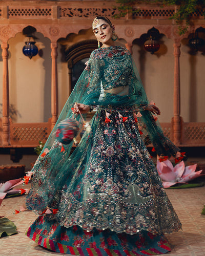 Ain | Naulakha Wedding Festive 24 | AR-139 RUNG -  Ain Ladies Clothes - Original Designer Dress - House of Maryam