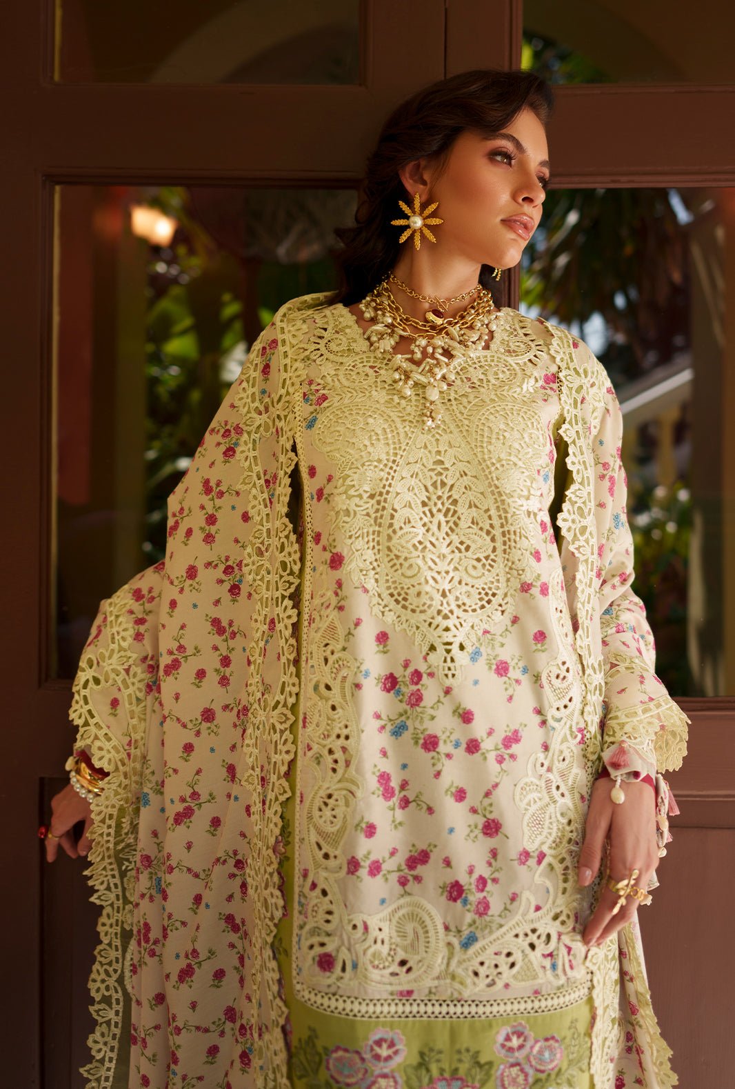 AJR Couture | Evara Luxury Lawn | Alira-Brand:AJR Couture-Type:Ladies Clothes-Mint Green-Lawn-House of Maryam- Buy in UK, USA