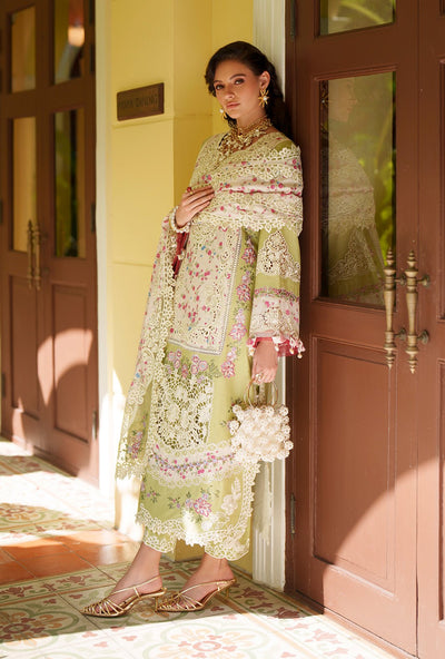 AJR Couture | Evara Luxury Lawn | Alira-Brand:AJR Couture-Type:Ladies Clothes-Mint Green-Lawn-House of Maryam- Buy in UK, USA