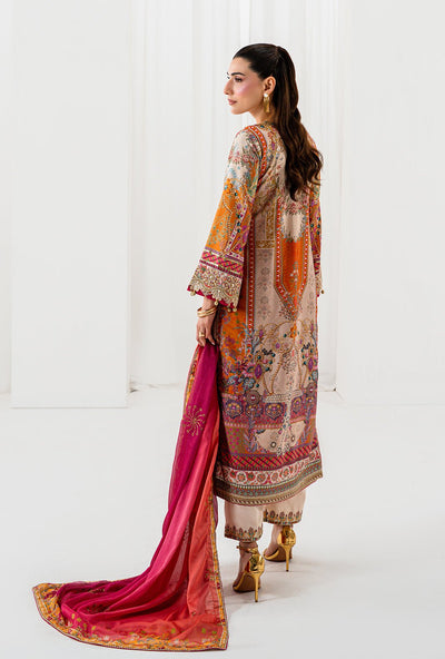 AJR Couture | Luxe Silk 26 | Orla-Brand:AJR Couture-Type:Ladies Clothes-Blush Pink-Crepe Silk-House of Maryam- Buy in UK, USA