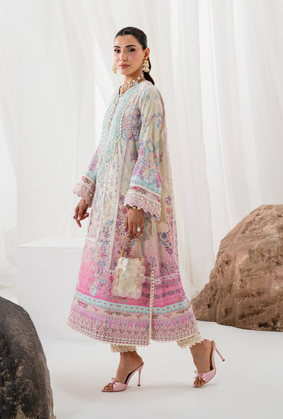 AJR Couture | Luxe Silk 26 | Zarish-Brand:AJR Couture-Type:Ladies Clothes-Off White-Raw Silk-House of Maryam- Buy in UK, USA