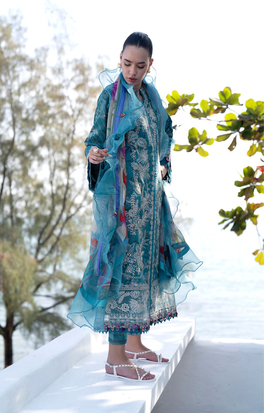 AJR Couture | Printakari Lawn 25 | Glory-Brand:AJR Couture-Type:Ladies Clothes-Zinc-Lawn-House of Maryam- Buy in UK, USA