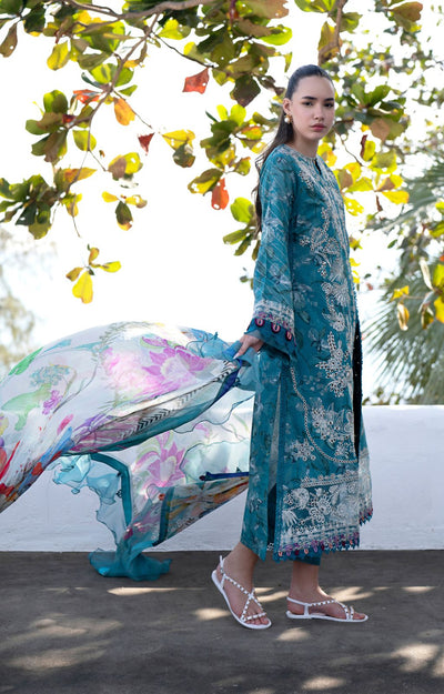 AJR Couture | Printakari Lawn 25 | Glory-Brand:AJR Couture-Type:Ladies Clothes-Zinc-Lawn-House of Maryam- Buy in UK, USA