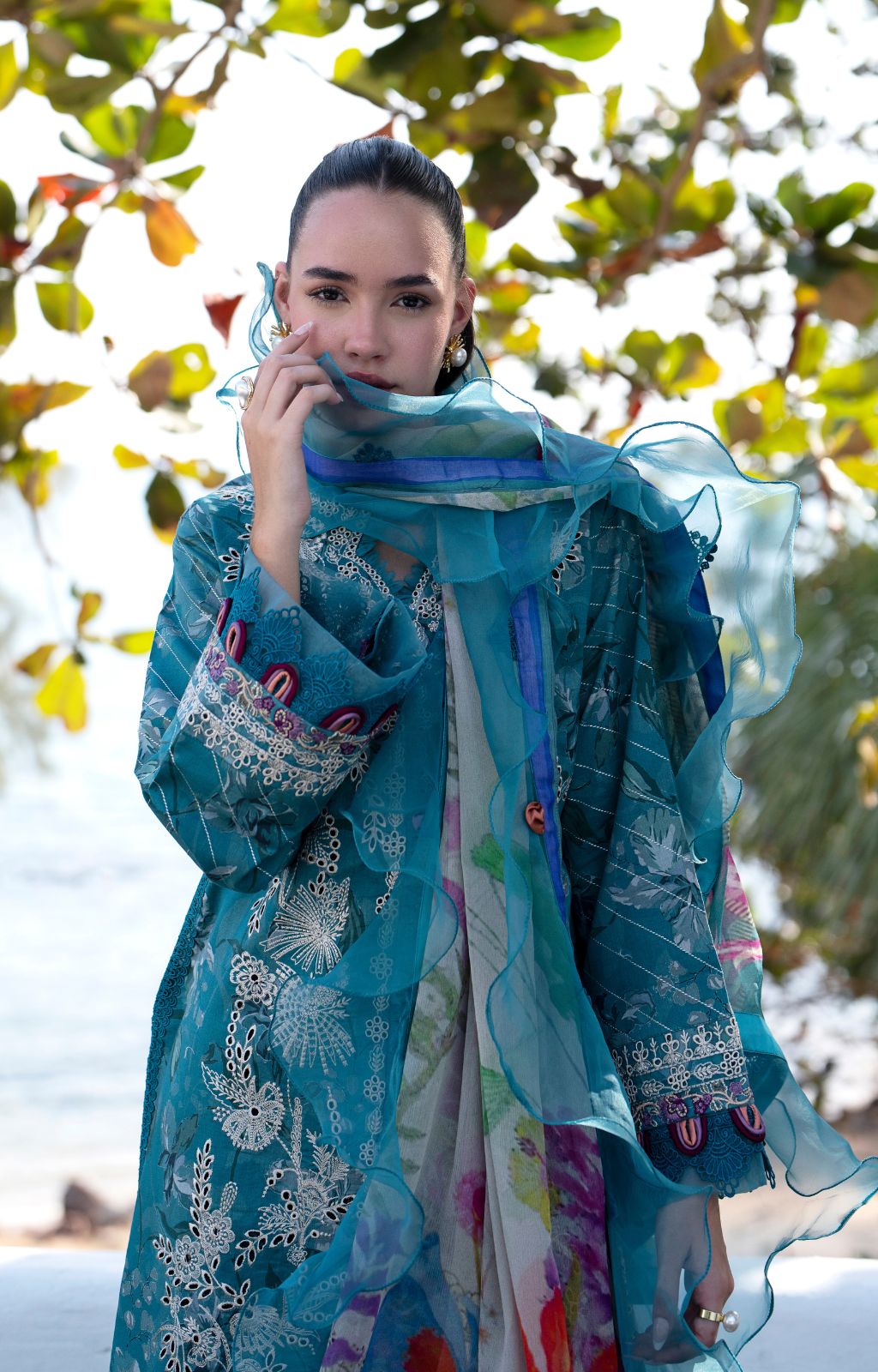 AJR Couture | Printakari Lawn 25 | Glory-Brand:AJR Couture-Type:Ladies Clothes-Zinc-Lawn-House of Maryam- Buy in UK, USA