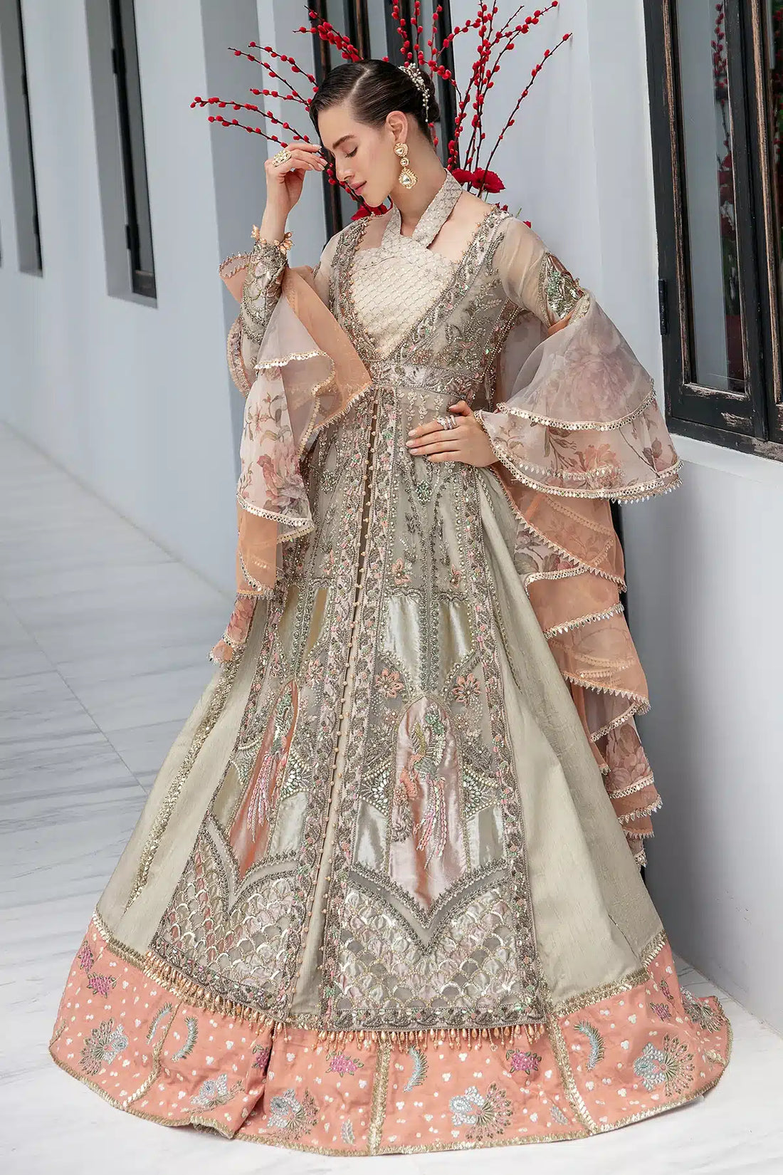 AJR Couture | Bridal Couture23 | Cherryline by Designer AJR Couture - House of Maryam - Pakistani Designer Ethnic Wear in {{ shop.shopifyCountryName }}