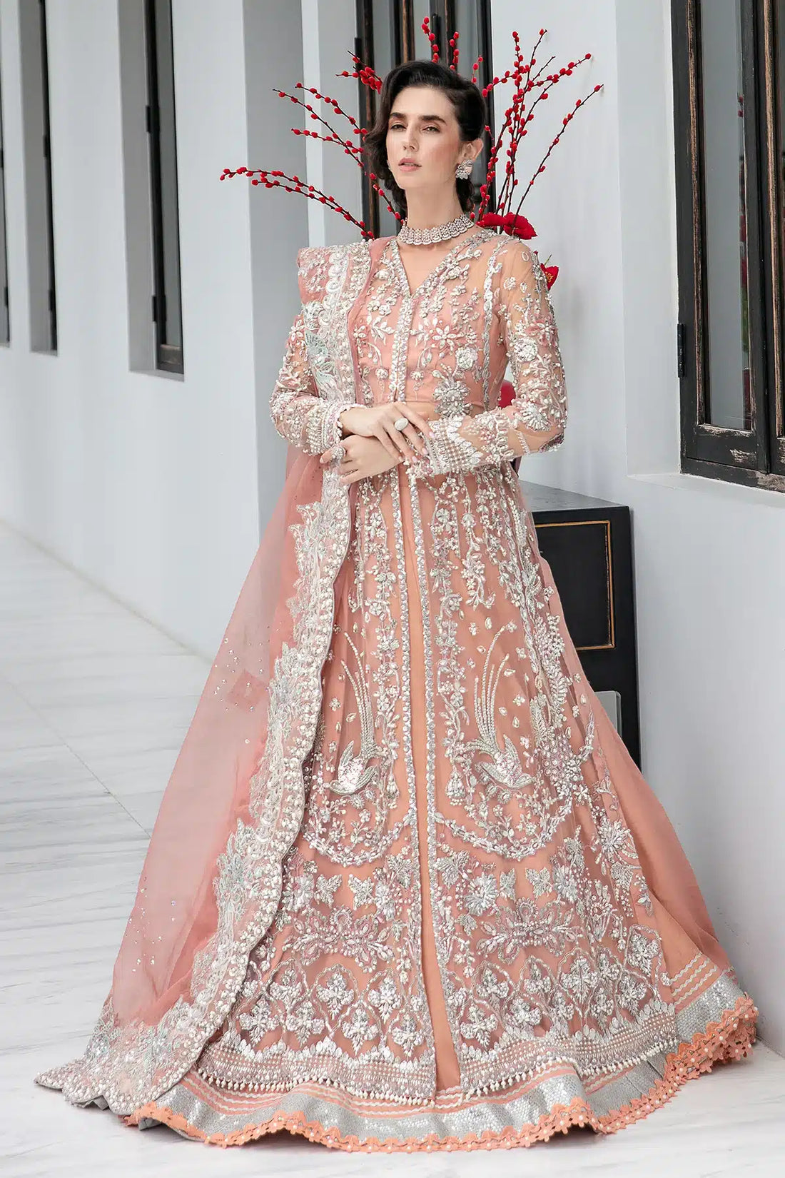 AJR Couture | Bridal Couture23 | Evangeline by Designer AJR Couture - House of Maryam - Pakistani Designer Ethnic Wear in {{ shop.shopifyCountryName }}