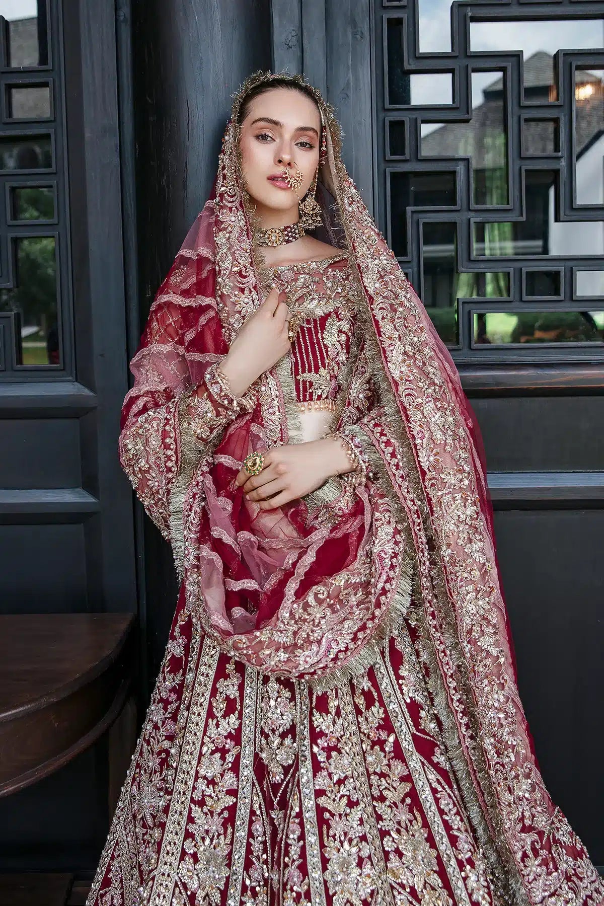 AJR Couture | Bridal Couture23 | Marigold -  AJR Couture Bridal -  House of Maryam