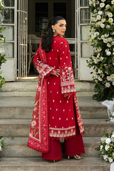 Akbar Aslam | Elaria RTW Lawn 26 | Amara-Brand:Akbar Aslam-Type:Ladies Clothes-Crimson-Lawn-House of Maryam- Buy in UK, USA