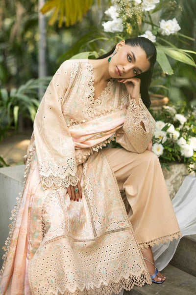 Akbar Aslam | Elaria RTW Lawn 26 | Odette-Brand:Akbar Aslam-Type:Ladies Clothes-Light Skin-Lawn-House of Maryam- Buy in UK, USA