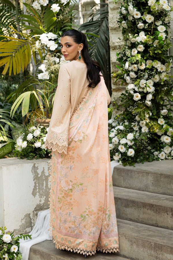Akbar Aslam | Elaria RTW Lawn 26 | Odette-Brand:Akbar Aslam-Type:Ladies Clothes-Light Skin-Lawn-House of Maryam- Buy in UK, USA