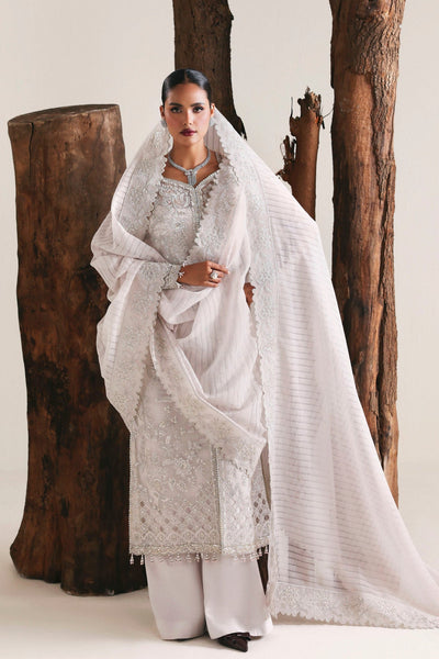 Akbar Aslam | Formal Pret | Allure-Brand:Akbar Aslam-Type:Ladies Clothes-Off White-Organza-House of Maryam- Buy in UK, USA