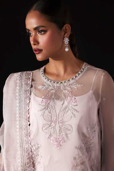 Akbar Aslam | Formal Pret |Dynara-Brand:Akbar Aslam-Type:Ladies Clothes-Light Pink-Organza-House of Maryam- Buy in UK, USA